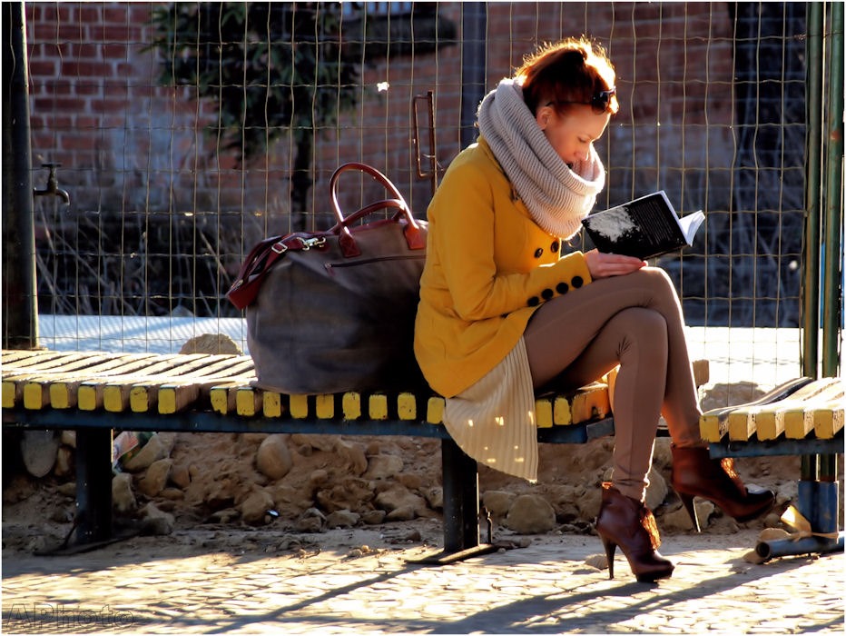 Czekając na opóźniony pociąg_c