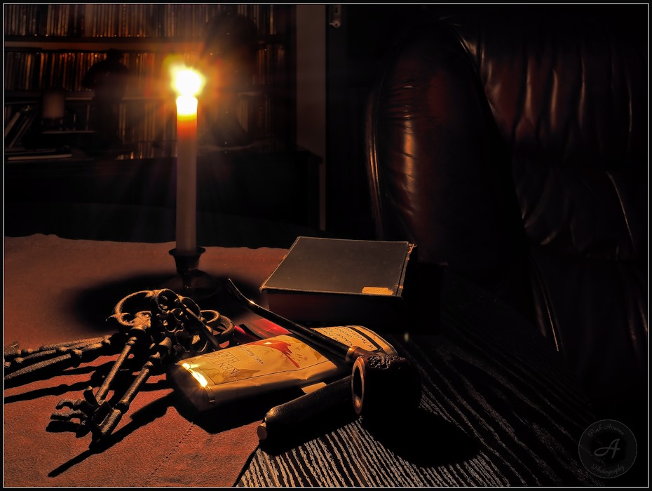 The light of the candle